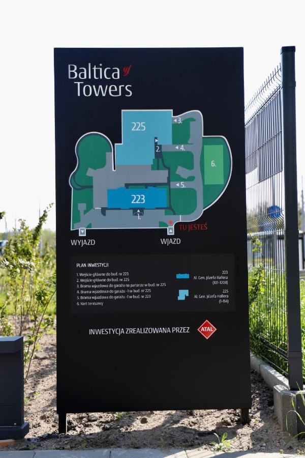 Apartament Gdansk Baltica Towers 7Floor Luaran gambar